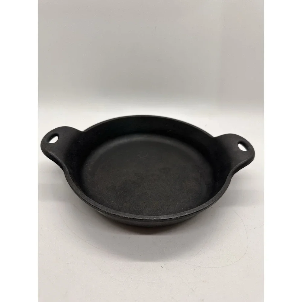 Lodge Heat Treated Cast Iron Round Mini Server 14oz Dual‎ Handle Pan
